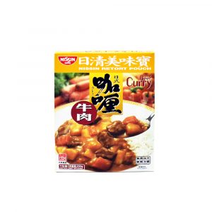 NISSIN SALSA CURRY SABOR CARNE 250G CAJ (1)