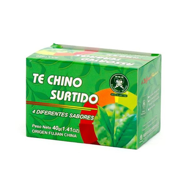 BUTTERFLY TE CHINO FILT. SURTIDO LT020 20 SOBRES