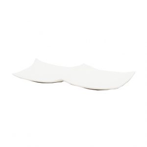 YAYU-PLATO-CERAM.-RECT.-DOBLE-LIBRO-04010-11.5PULG