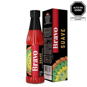 BRAVO Salsa Picante Suave 60 ml con caja