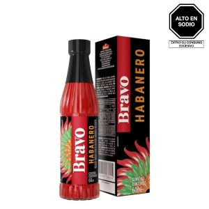 BRAVO Salsa Picante Habanero 60 ml con caja