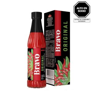 BRAVO Salsa Picante Original 60 ml con caja
