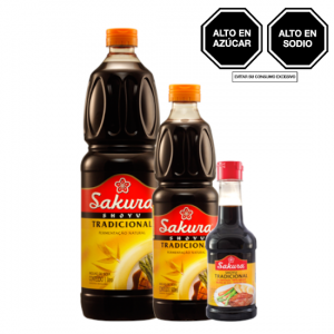 SAKURA Salsa de Soya Tradicional - 1 L - Imagen 2