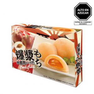 ROYAL FAMILY MOCHI CON RELLENO SABOR DURAZNO A8-24 180G CAJ