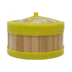 ROLEY-Vaporera-y-tapa-de-Bambú-con-Borde-de-Plástico-6-15-cm