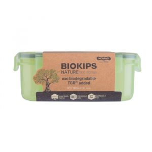 KOMAX BIOKIPS CONTENEDOR HERMETICO NATURE RECTANGULAR R3 #73266 900ML UND-01