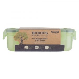 KOMAX BIOKIPS CONTENEDOR HERMETICO NATURE RECTANGULAR R30 #73268 670ML UND-01