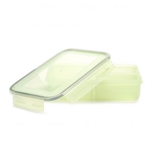KOMAX BIOKIPS CONTENEDOR HERMETICO NATURE RECTANGULAR RD4 #73271 1.1L C 3 DIVISIONES UND-02