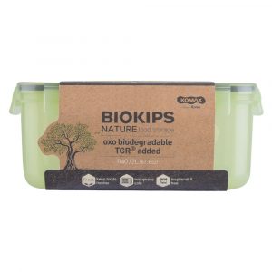 KOMAX BIOKIPS CONTENEDOR HERMETICO NATURE RECTANGULAR R40 #73272 2L UND-01