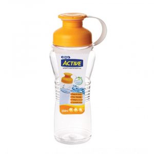 KOMAX BOTELLA AGUA TRANSP. #72706 550ML UND