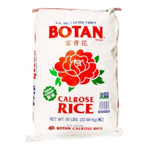 BOTAN ARROZ CALROSE 50LB SAC