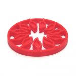 HANALIVING PISO SILICONA POLLA FLOWER ROJO PSF-R1 120x120x13MM UND-03