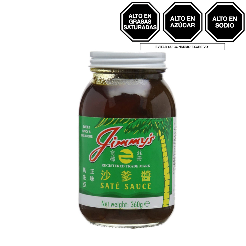 JIMMY’S Salsa Satay 360 g Tienda Hong Kong Market