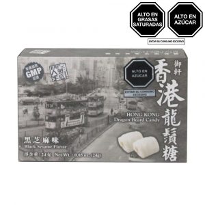 YUHIN CARAMELO BARBA DE DRAGON AJONJOLI NEGRO 24G CAJ
