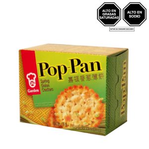 GARDEN GALLETA DE CEBOLLA POP PAN B0304 110G CAJ