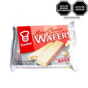 GARDEN MINI WAFER RELLENO SABOR MANI 34G UND