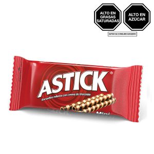 ASTICK WAFER BARQUILLO CHOCOLATE 20G PAQ