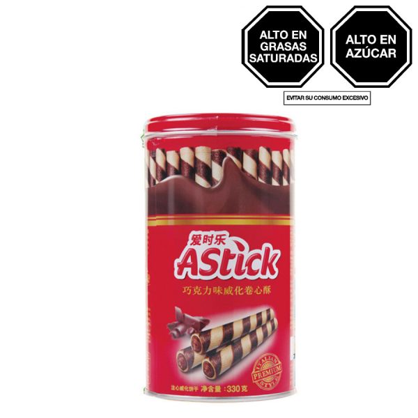 ASTICK WAFER BARQUILLO CHOCOLATE 330G LAT