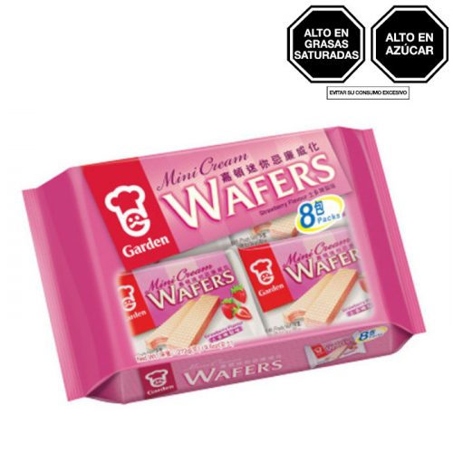 GARDEN Mini Wafer Fresa 8 uni Tienda Hong Kong Market