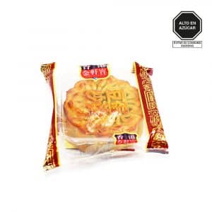 JINXUNBAO PASTEL DE LUNA DE FRIJOL ROJO C1YEMA X 100G UND (1)