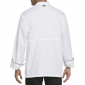 DICKIES Chaqueta Fresca DC411 Medium Blanco con Borde Azul detras