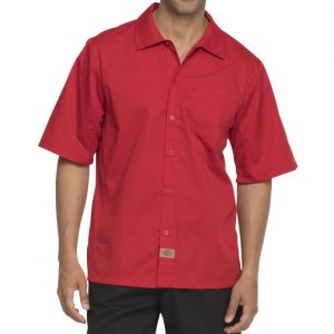 DICKIES Camisa Fresca DC61 Medium Rojo delante