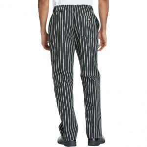 DICKIES Pantalón Holgado Tradicional 3 Bolsillos DC11 Negro Rayas Blancas detras