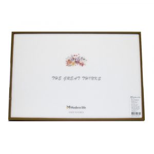 HANALIVING BANDEJA FLORISTA L MT-REL-FL 410X228X25MM UND-03