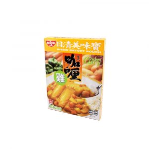 NISSIN SALSA CURRY SABOR POLLO 250G CAJ (2)
