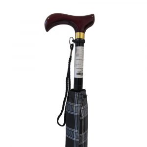 LIGHTENCARE BASTON SOMBRILLA MANGO MADERA LT-2002U UND-02