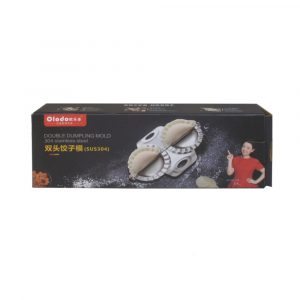 OLODO MOLDE EMPANADA DOBLE TWIN ACERO SUS304 UND-01