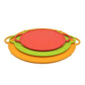 CHEF GOURMET TAPA A PRUEBA DE DERRAMES SILICONA X3 UNI SET-01