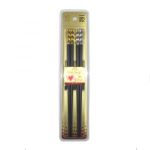 YIJIA PALITOS NEGROS CON METAL KJ347A 2 PAR PAQ-02
