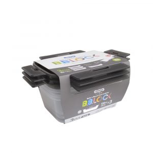 KOMAX CONT. HERMET. BBLOCK GRIS R2 3x 720ML SET-02