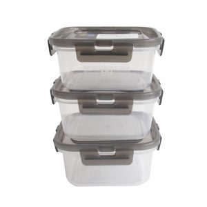KOMAX CONT. HERMET. BBLOCK GRIS S1 3x 350ML SET-03