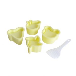 MINGSHANG MOLDE SUSHI 4 FIGURAS + CUCHARA MS857 5PZA SET-02