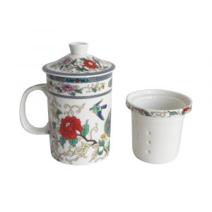 CHEF GOURMET TAZA TE CTAPA Y FILTRO PORCELANA UND-02