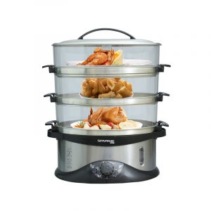 SANMSIE VAPORERA ELECT. 3 PISOS SMS-03-J-220v CTAPA ACERO 60hz 750w SET