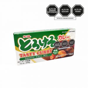 S&B TASTY CURRY SAUCE MIX MED HOT PASTA X 200GR (3)