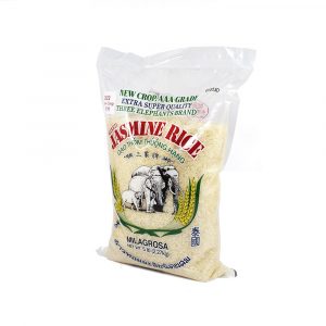 THREE ELEPHANTS ARROZ JAZMIN 5LB BOL (3)