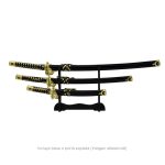 AWMA JUEGO ESPADAS SAMURAI Y DRAGON #1975 (C-026B4) 3 PIEZAS SET (4)