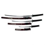AWMA JUEGO ESPADAS DRAGON DECAL ROJO #10697 CAJ (3)