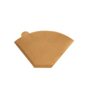 CHEFGO FILTRO CAFE ABANICO #101 MARRON 100 HOJAS PAQ