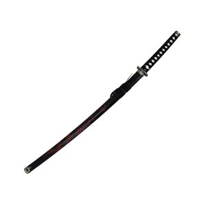AWMA ESPADA KATANA NEGRA CDRAGON ROJO #15802 CAJ (3)
