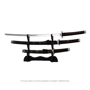 AWMA JUEGO ESPADAS SAMURAI #1976 3 PIEZAS SET (1)