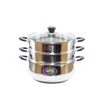 RONGTI OLLA VAPORERA 3 PISOS CTAPA VID. R1-3 26CM CAJ (2)