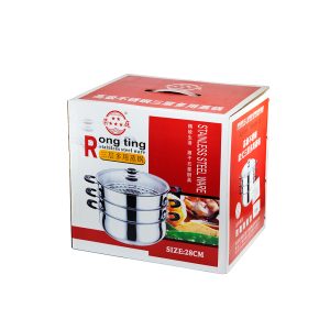 RONGTI OLLA VAPORERA 3 PISOS CTAPA VID. R4-7 28CM CAJ (1)