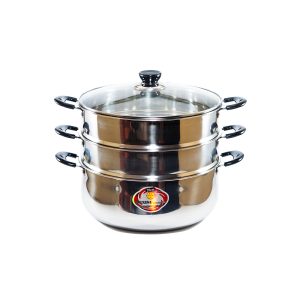 RONGTI OLLA VAPORERA 3 PISOS CTAPA VID. R4-7 28CM CAJ (2)