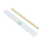 CHEFGO PALITOS BAMBU DESCART. TENSOGE CENVOLT. 24CM 100 PAR (1)