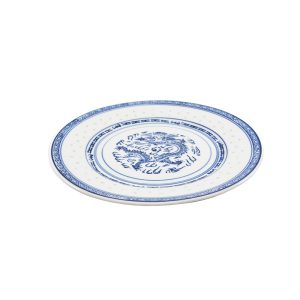 MAITONG PLATO TENDIDO GRANO DE ARROZ PORCELANA 10 UND